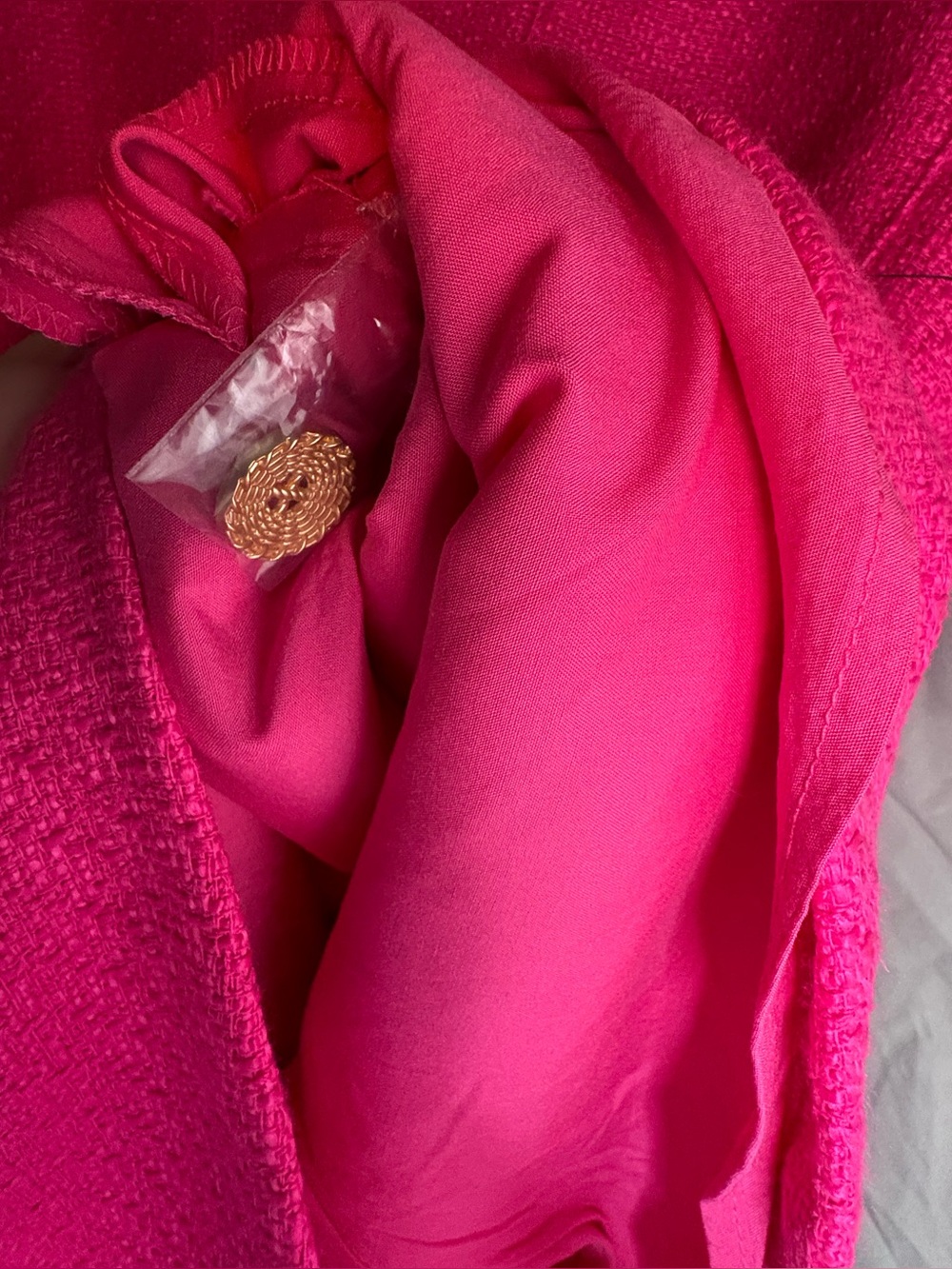 Tuckernuck Hot Pink Myla Romper size medium - Picture 7 of 7